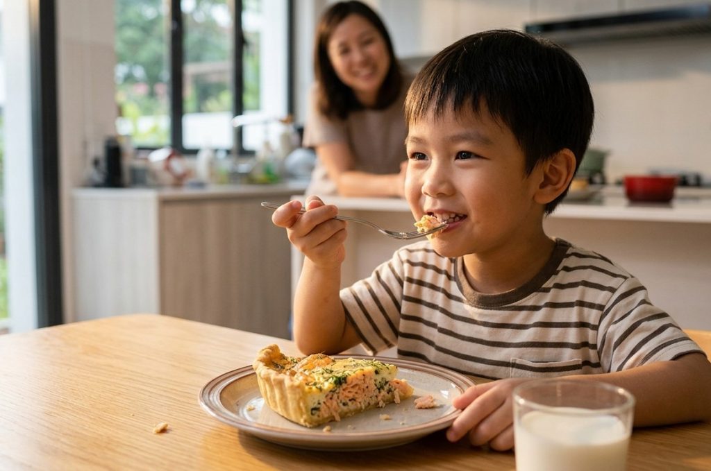 Salmon Quiche Warung Modus